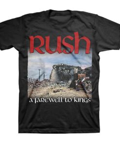 Rush A Farewell To Kings Shirt For Fans