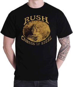 Rush Caress Of Steel Band Logo Shirt 1
