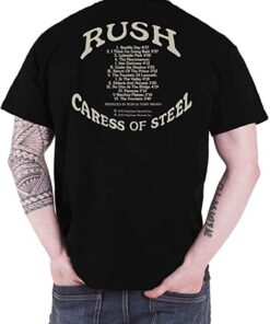 Rush Caress Of Steel Band Logo Shirt 2