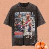 Russell Westbrook Basketball Players Nba Graphic Sports T-shirt