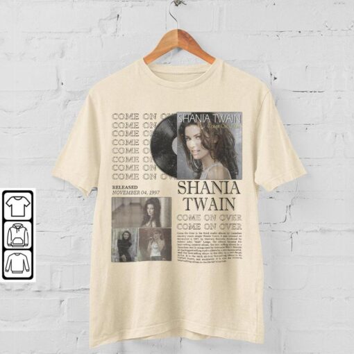 Shania Twain Come On Over Country Music Shirt