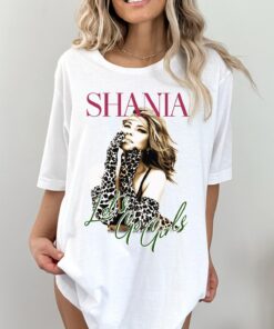 Shania Twain Concert Tshirt Vintage Style 1