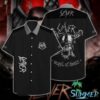 Black Sabbath Skull Hawaiian Shirt