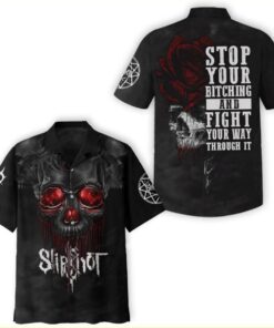 Slipknot Logo Graphic T-shirt Gifts For Heavy Metal Rock Fans