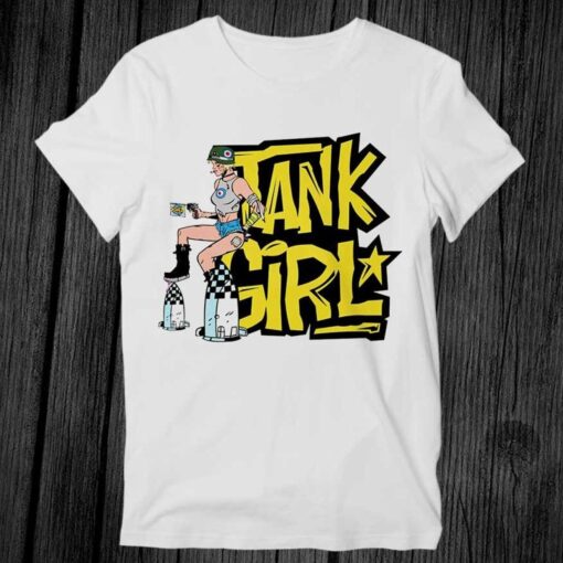 Tank Girl Bang Bang Movie Poster T Shirt