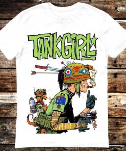 Tank Girl Vintage T-shirt For Sci-fi Movie Comic Fans