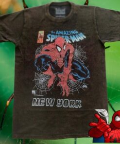 The Amazing Spiderman Movie Vintage Graphic T-shirt