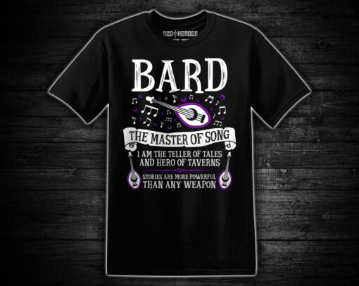 The Bard (class Design Series) Dungeons & Dragons Unisex T-shirt