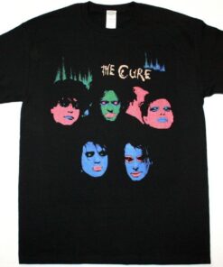 The Cure Standing On A Beach Unisex Vintage T-shirt
