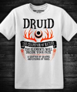 The Druid class Design Series Dungeons Dragons Unisex T shirt 1