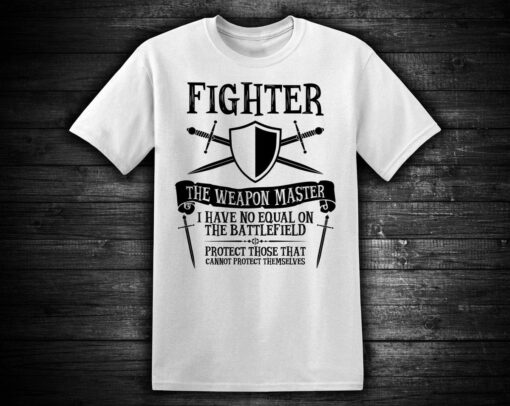 The Fighter (class Design Series) Dungeons & Dragons Unisex T-shirt