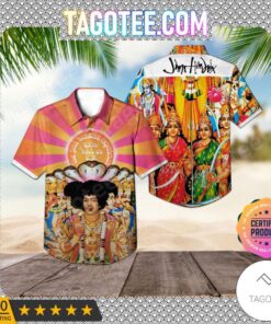 The Jimi Hendrix Experience Axis Bold As Love Album Cover Aloha Hawaii Shirt