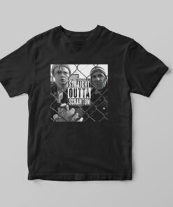 The Office Tv Series Straight Outta Scranton Graphic T-shirt