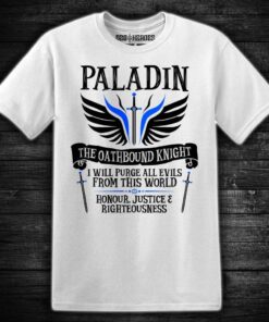 The Paladinclass Design Series Dungeons Dragons Unisex T shirt 1