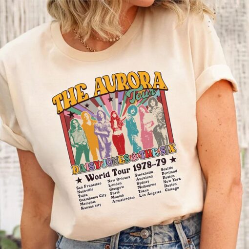 The Six Aurora Album Tour Shirt