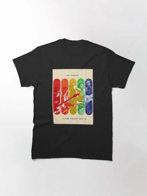 The Strokes Future Present Past Colorful Shirt