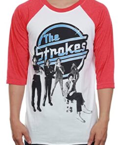 The Strokes Rock Band Heart In A Cage Song Graphic T-shirt