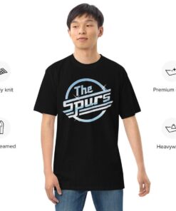 The Strokes The Spurs Black Tee Shirt 2