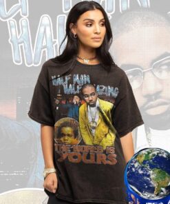 The World Is Yours Nas Rapper Vintage T Shirt For Hip Hop Fans