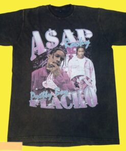 Vintage Asap Rocky Rapper Flacko Pretty Boy Graphic T-shirt
