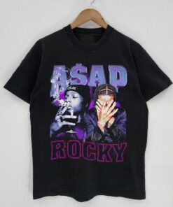 Vintage Asap Rocky Rapper Graphic Unisex Shirt