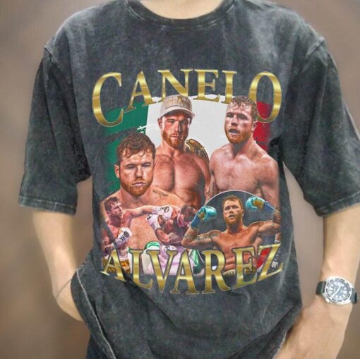 Vintage Canelo Alvares Boxing Sports  T-shirt