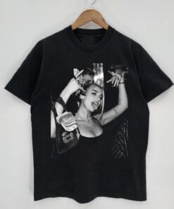 Vintage Dua Lipa Black White Unisex Shirt Gift For Fans