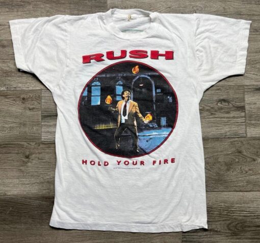 Vintage Rush Hold Your Fire Tour Shirt