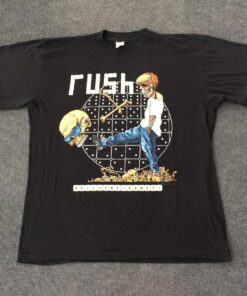 Vintage Rush Roll The Bones Tour T Shirt