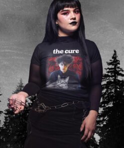 Vintage The Cure Love Cats Graphic Unisex T-shirt