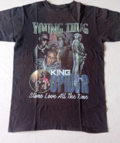Young Thug King Spider Vintage T-shirt For Hip Hop Fans