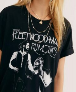 Fleetwood Mac T Shirt Vintage Rumour 1