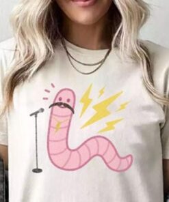 A Worm With A Mustache Vanderpump Rules Tv Show Graphic T-shirt