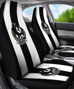 AFL Collingwood Magpies Car Seat Covers 3