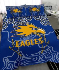 AFL West Coast Eagles Indigenous Doona Cover 2