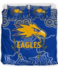 AFL West Coast Eagles Indigenous Doona Cover