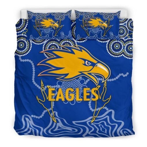 West Coast Eagles Indigenous Bedding Set