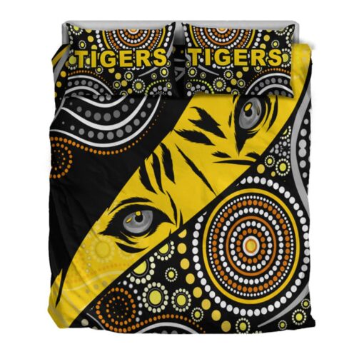 Afl Richmond Tigers Indigenous Doona Cover