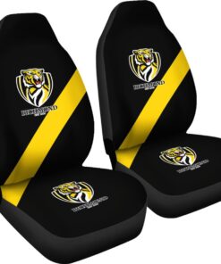 Afl Richmond Tigers Logo Car Seat Covers Best Gift For Fans 2