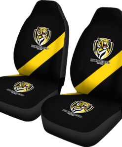 Afl Richmond Tigers Logo Car Seat Covers Best Gift For Fans 4
