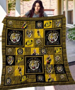 Afl Richmond Tigers Quilt Blanket V1