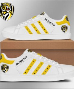 Afl Richmond Tigers White Yellow Stan Smith Shoes
