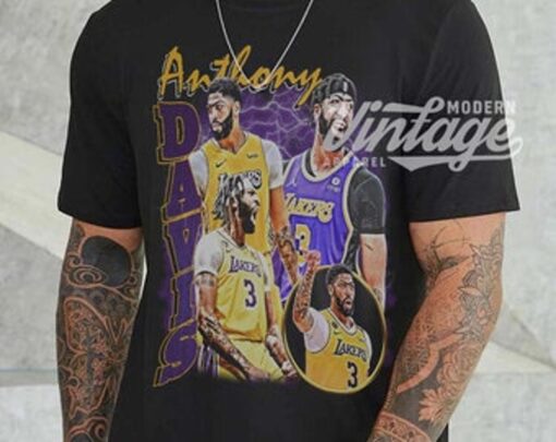 Anthony Davis Basketball Players Nba Vintage T-shirt