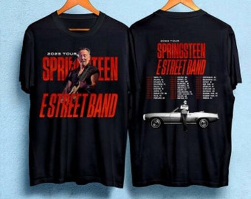 Bruce Springsteen The E Street Band 2023 Tour T-shirt Best Gift For Fans