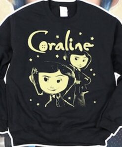 Coraline Fantasy Horror Film Graphic Unisex Sweatshirt