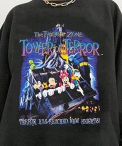 Disney The Twilight Zone Tower Of Terror Graphic Unisex T-shirt