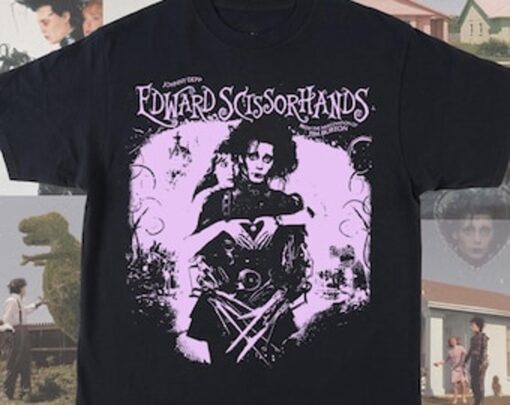 Edward Scissorhands Johnny Depp Tim Burton Graphic Unisex T-shirt