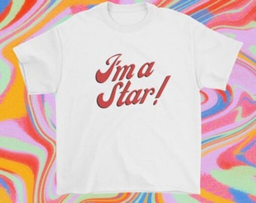 I’m A Star Pearl Horror Movie Mia Goth Text T-shirt