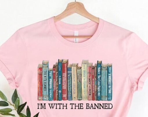 I’m With The Banned Books T-shirt