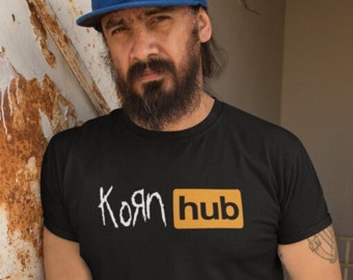 Korn Band Kornhub Unisex T-shirt Gift For Fans